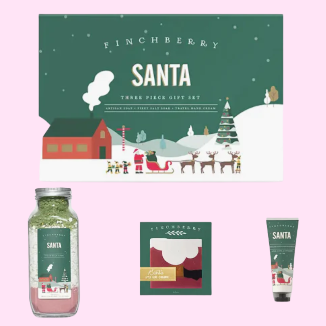 Finchberry 3 Piece Assorted Christmas Holiday Gift Sets