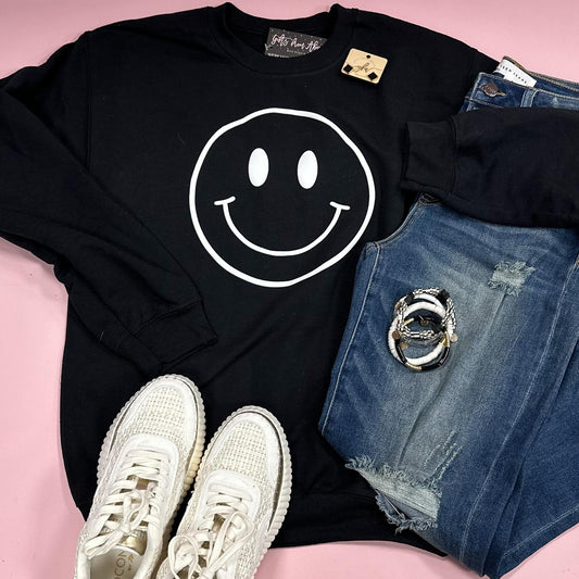 Puff Smiley Sweatshirt