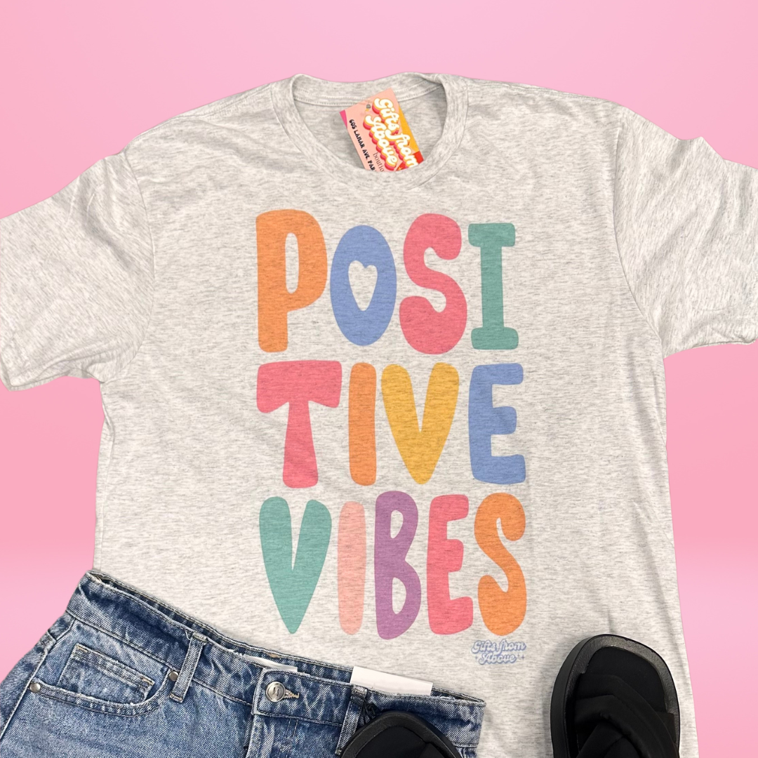 Positive Vibes Graphic Tee