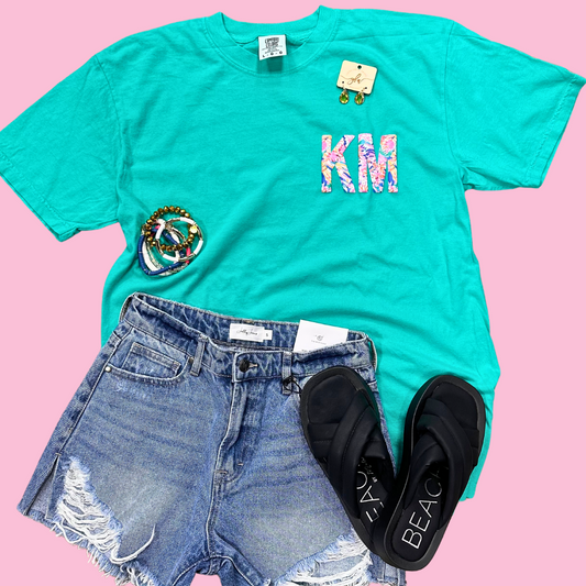 Bright Monogram Tee