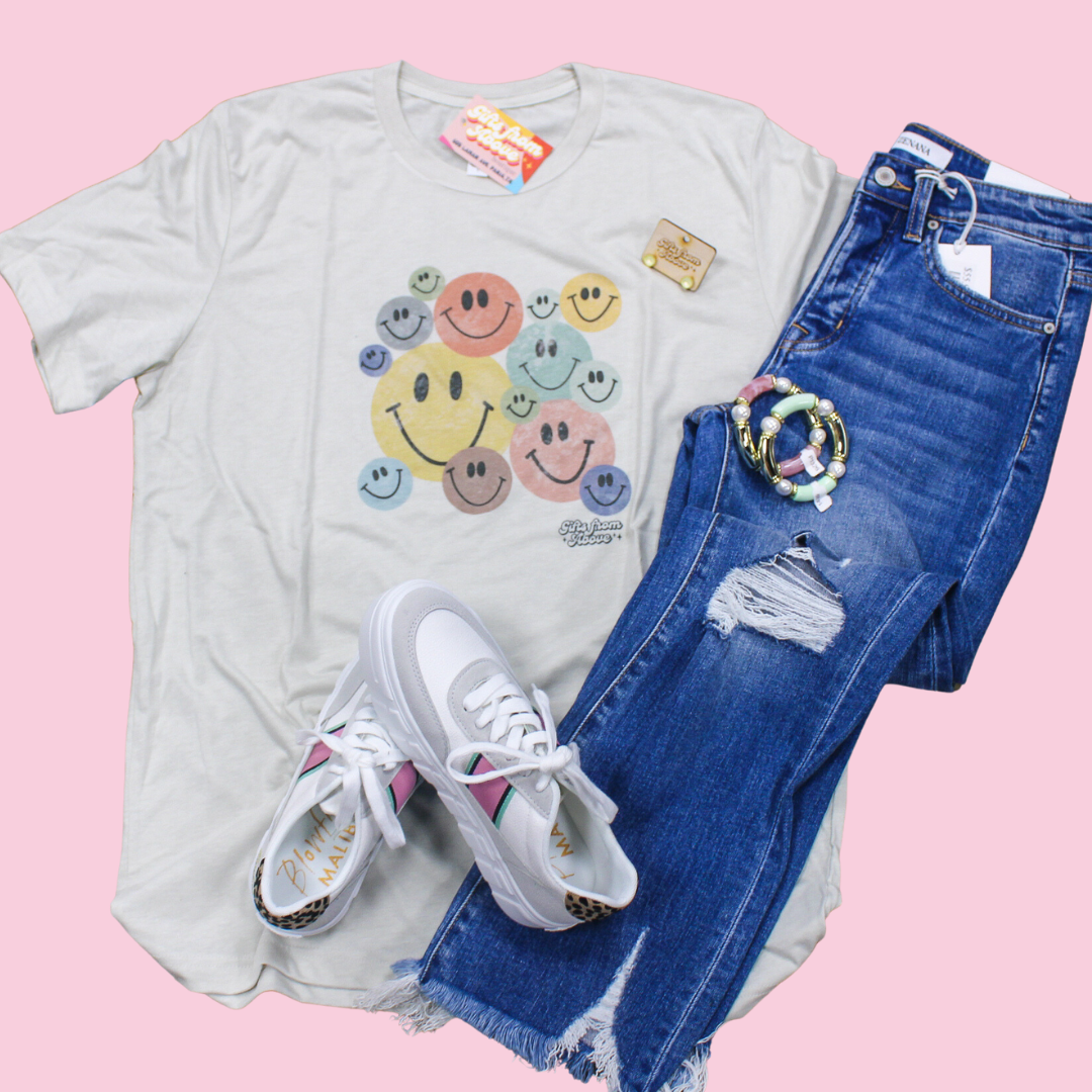 Retro Smiley Tee