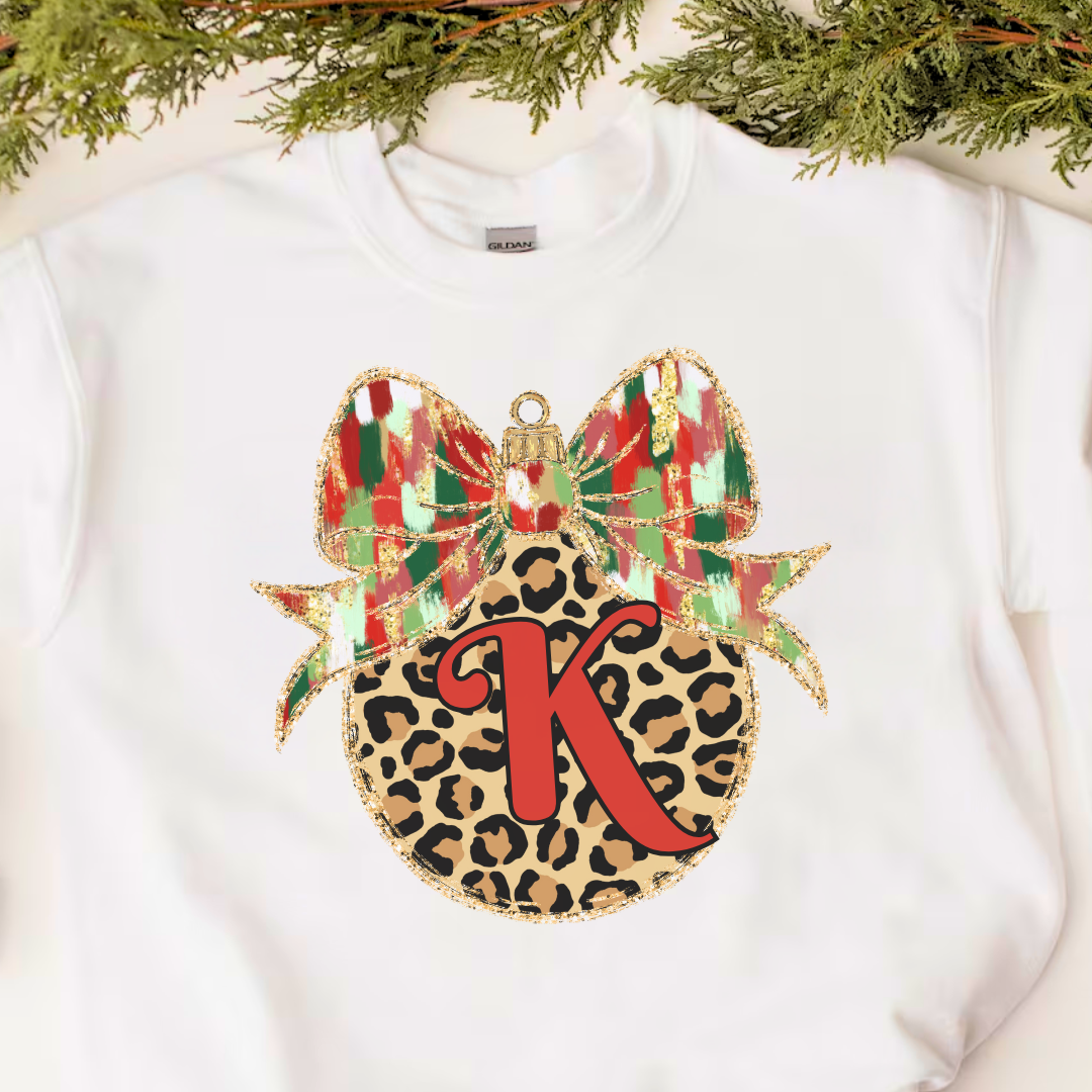 Christmas 2024 Monogram Sweatshirt