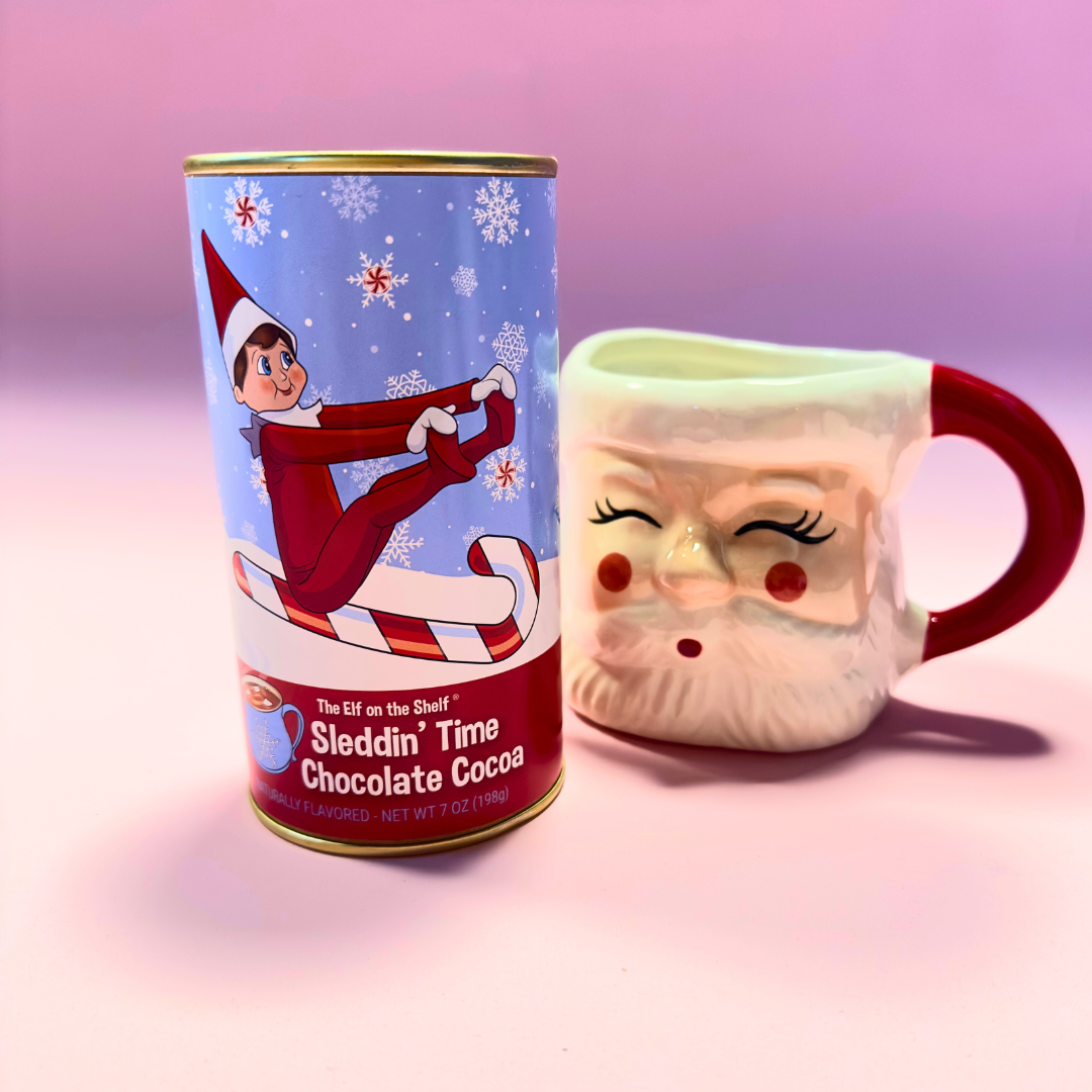 Elf On the Shelf Sleddin' Time Hot Chocolate Tin