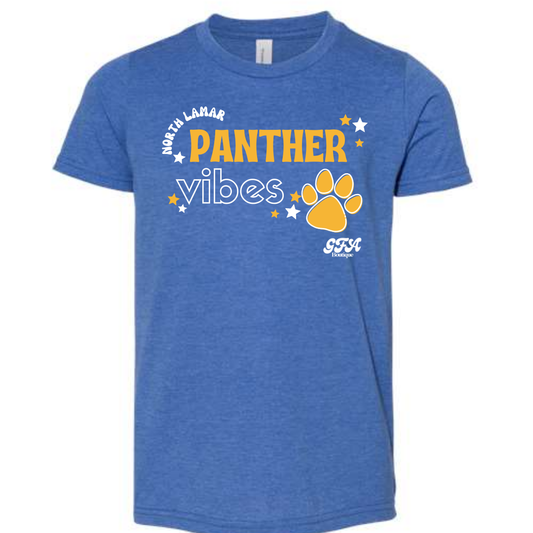 Youth North Lamar Panther Vibes Tee