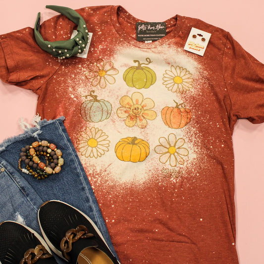 Daisy Pumpkin Tee