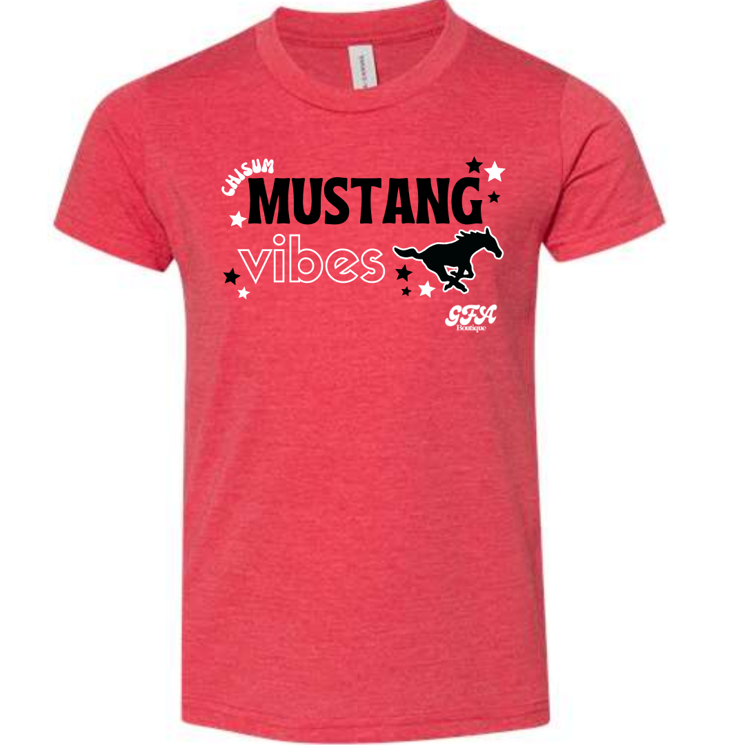 Youth Chisum Mustang Vibes Tee