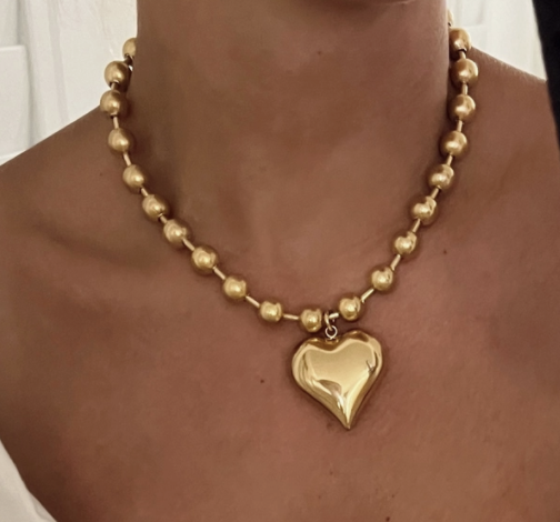 Chunky Heart Necklace