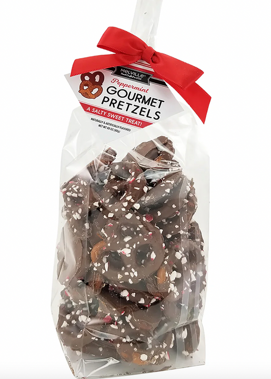 Chocolate Pretzels - Peppermint