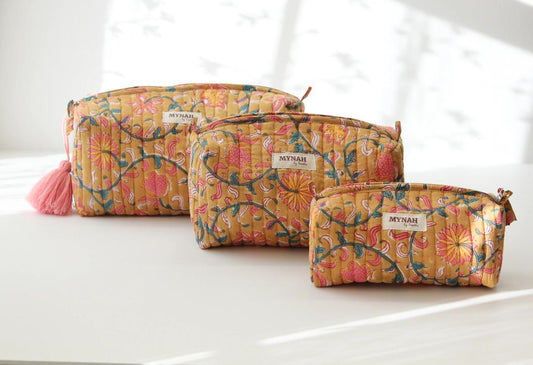 Henna Vines Quilted Bags by Mynah