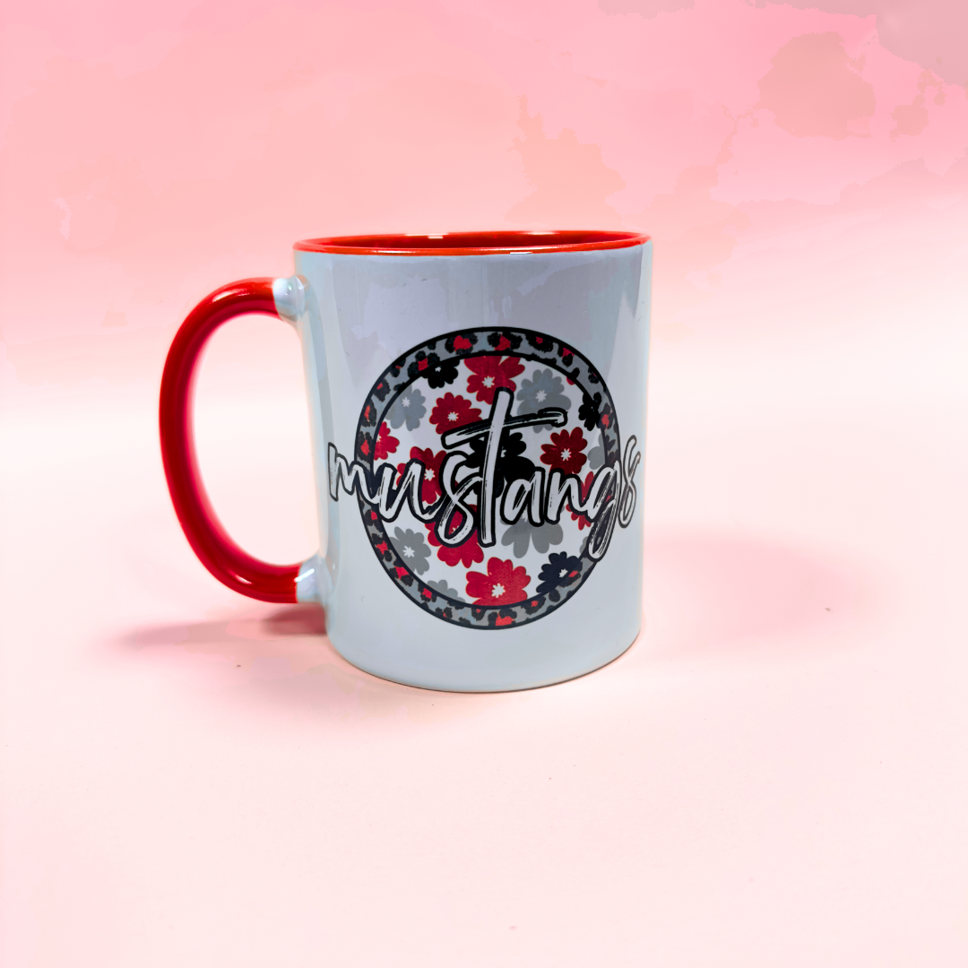 Floral Leopard Spirit Mugs