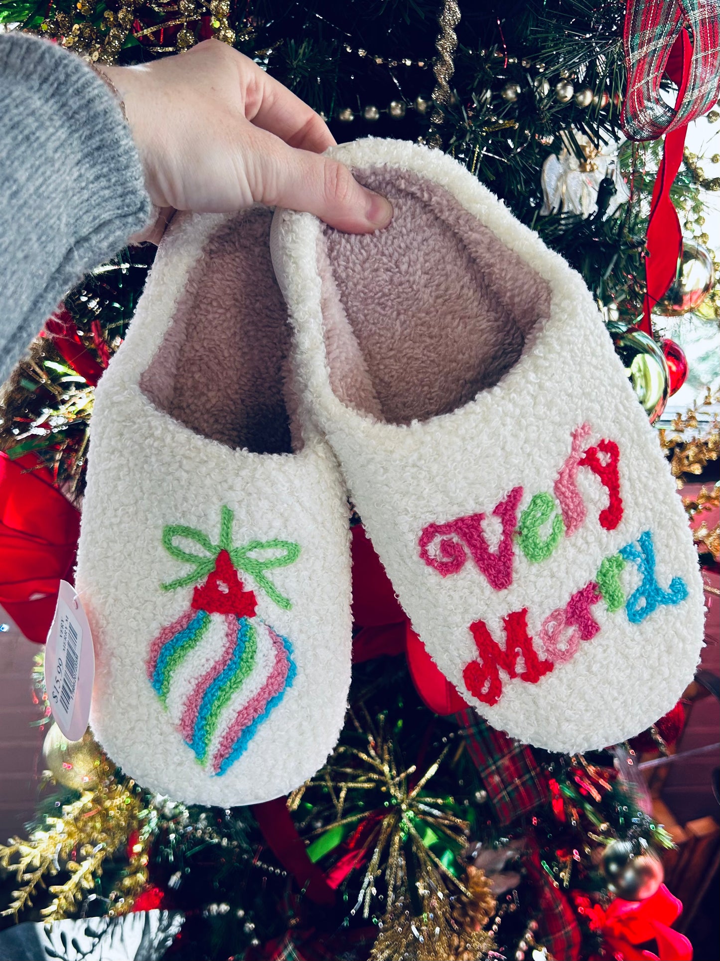 Very Merry Slippers