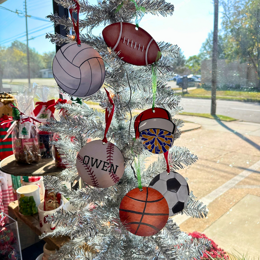 Custom Sport or Hobby Ornaments