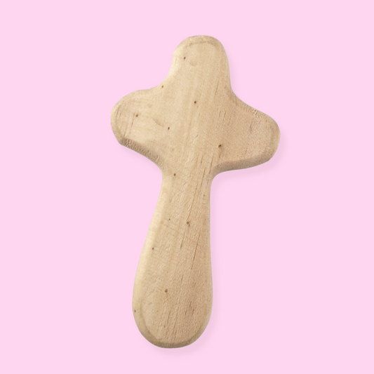 Wooden Handheld Cross