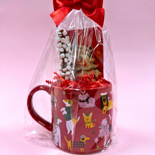 Yule Dog Mug Gift Set