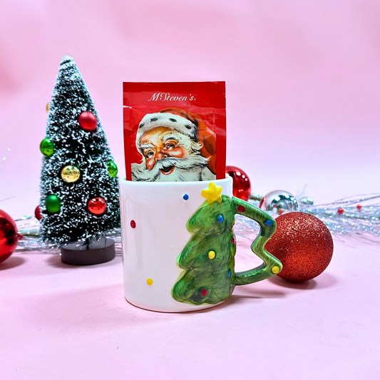 Christmas Tree Stoneware Holiday Mug