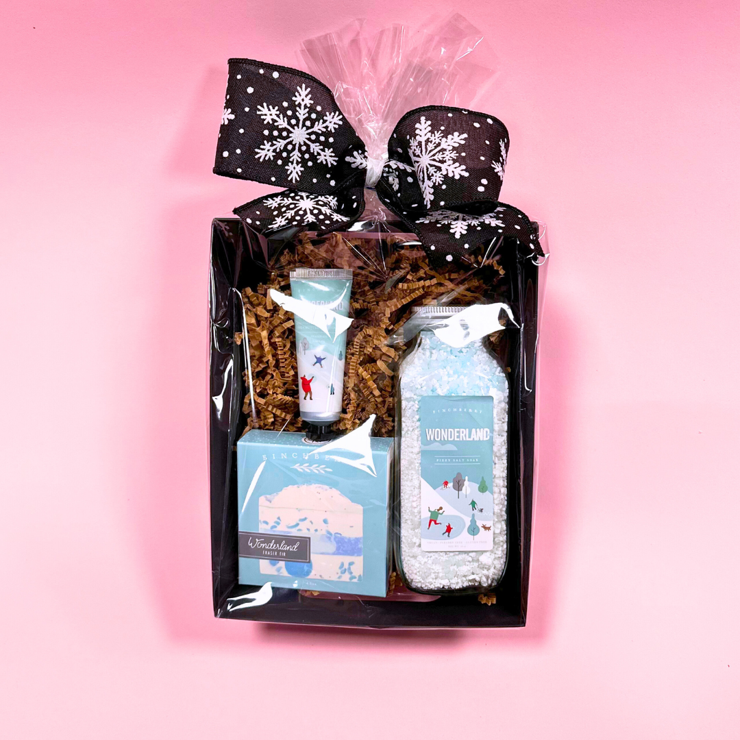 Wonderland Three Piece Bath Gift Set