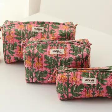 Bubblegum Forest Quilted Bags by Mynah