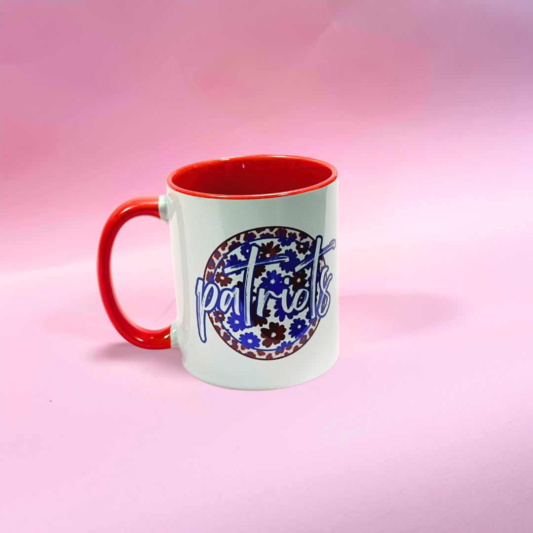 Floral Leopard Spirit Mugs