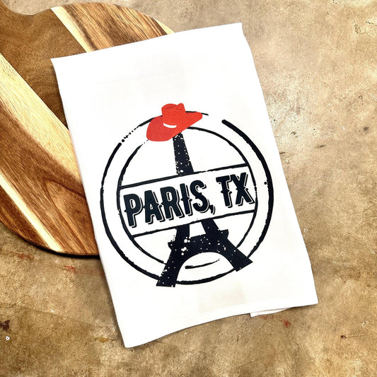 Paris, TX Eiffel Tower Kitchen Towel