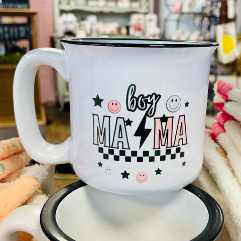 Boy Mama Coffee Mug - Mom Gift