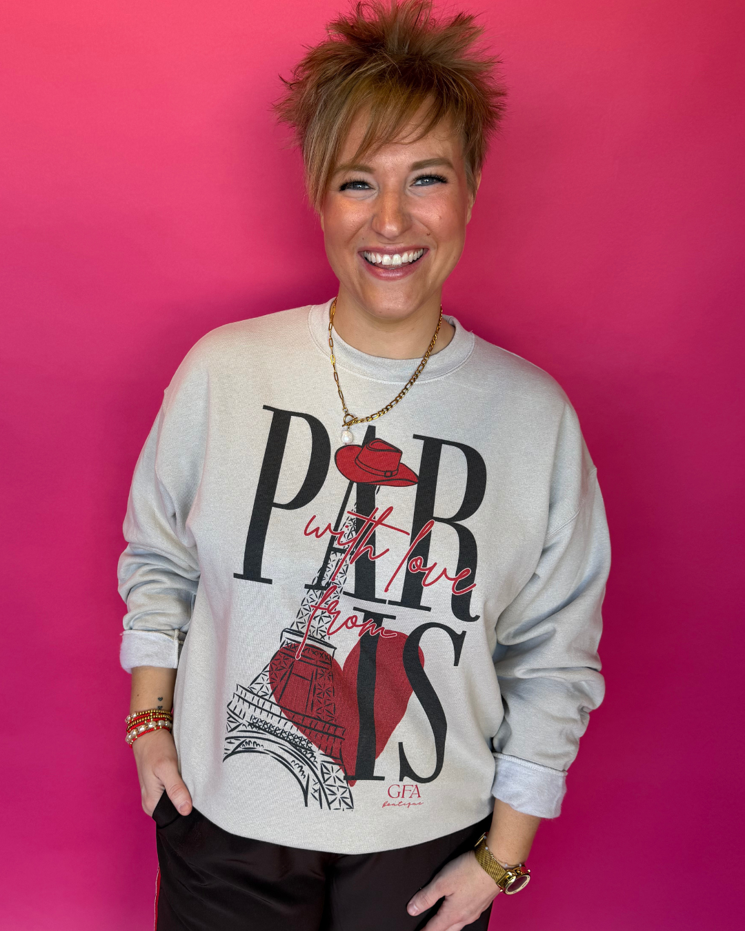 With Love from Paris, TX Sweatshirt