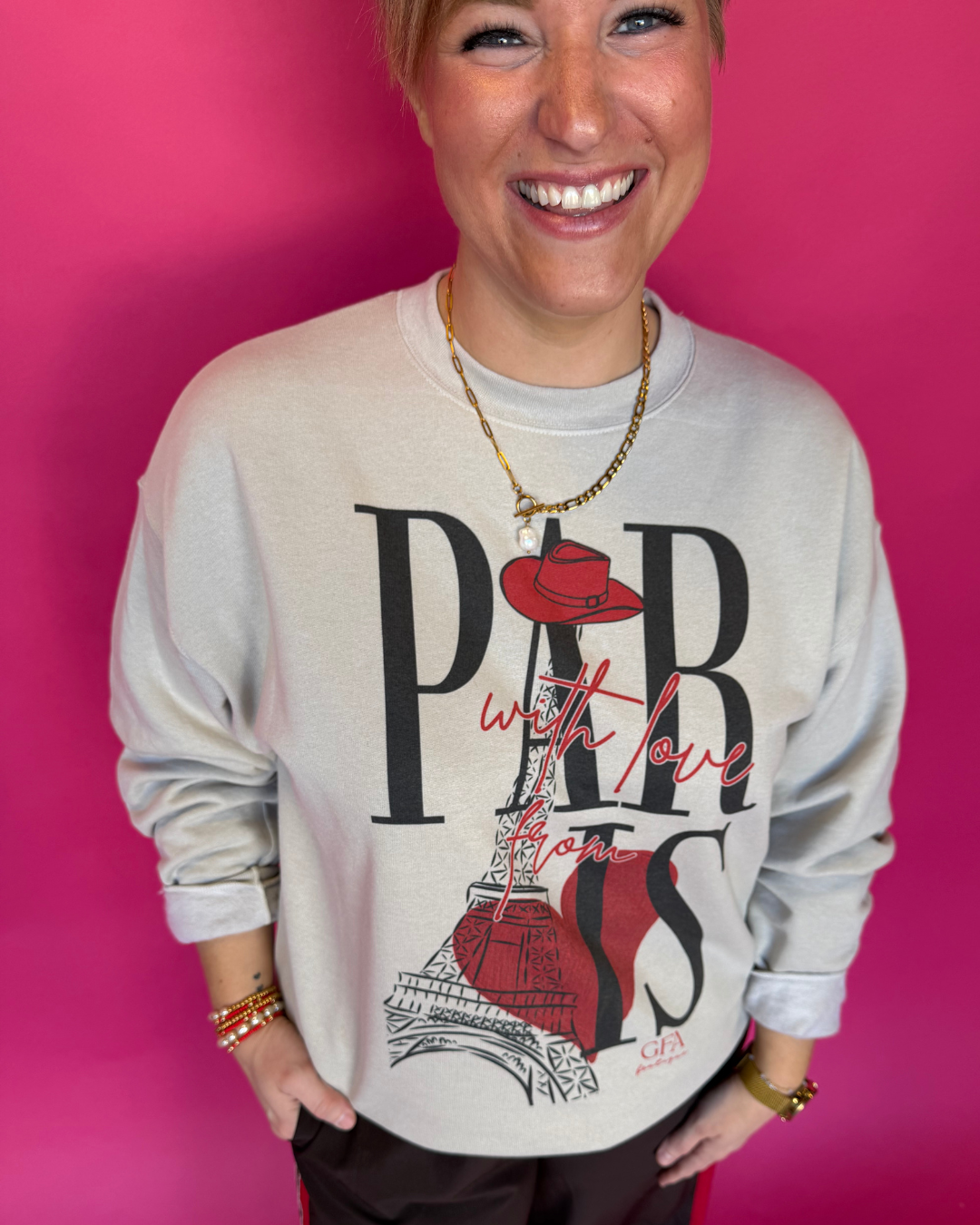 With Love from Paris, TX Sweatshirt