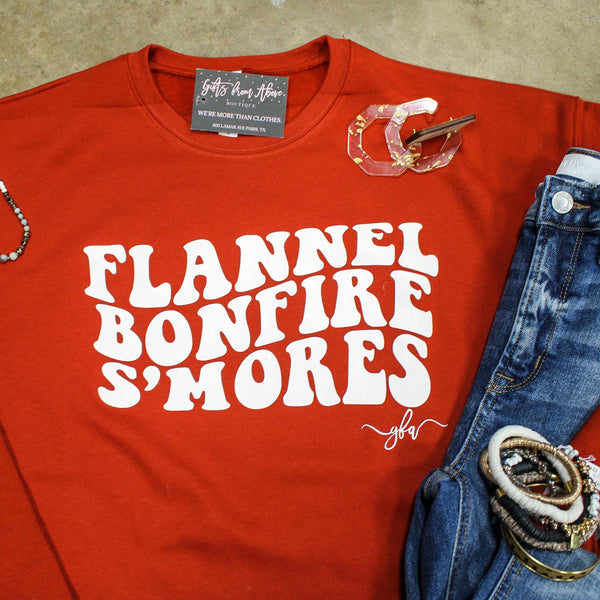 Flannels Bonfires and Smores