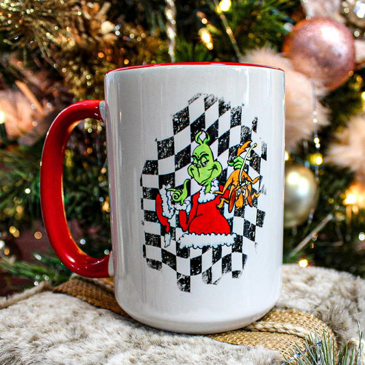 Retro Grinch Mug