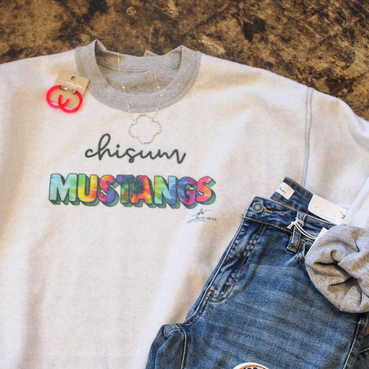 Mustang Tie Dye Sweatshirt