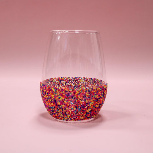 Wine Glass - Sprinkle Dip