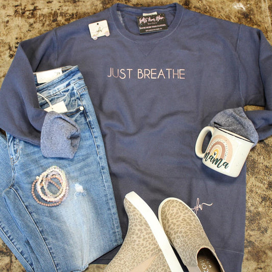 Just Breathe Sweatshirt