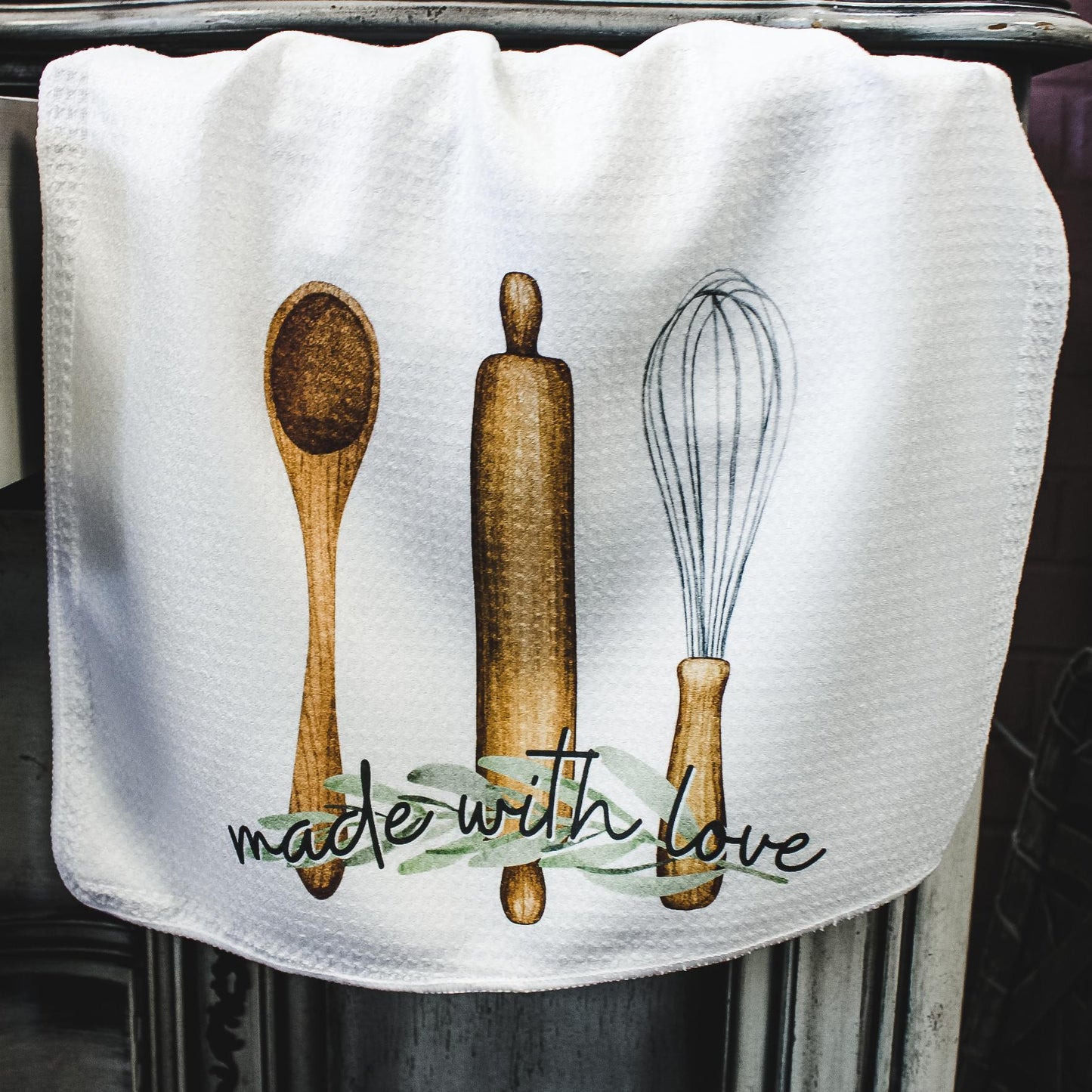 Made with Love Tea Towel