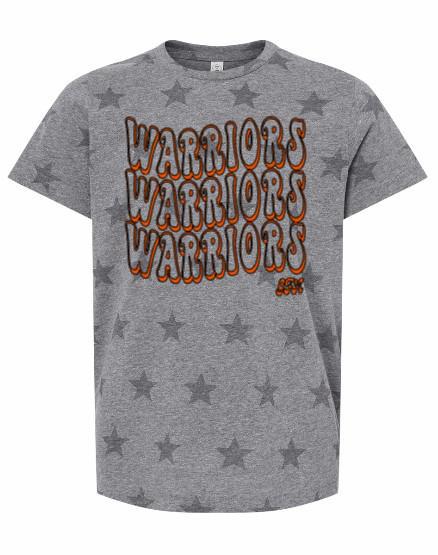 Youth Wavy Honey Grove Warriors Spirit Tee